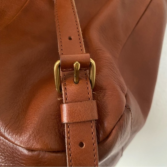 MADEWELL The Transport Rucksack in English Saddle Leather - Picture 14 of 16